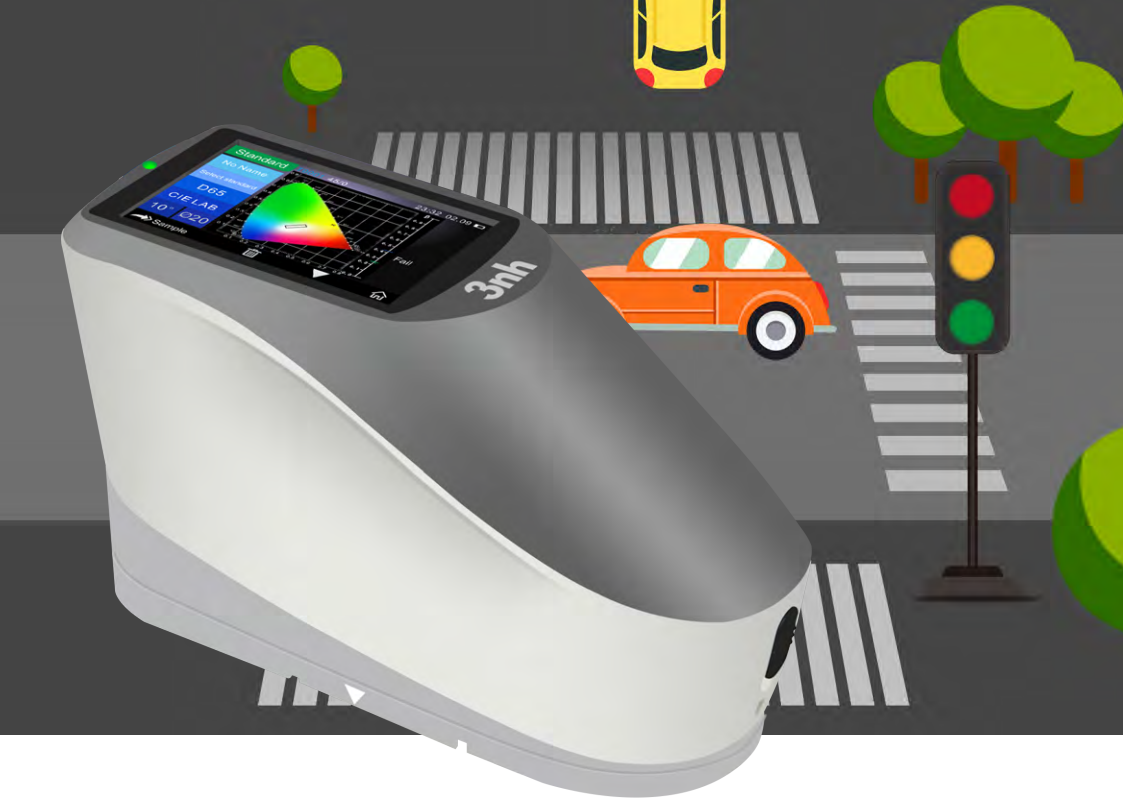 交通路標專用黄瓜视频免费看&mdash;&mdash;一鍵測量交通路標/標線/反光膜的亮度因數、色品坐標