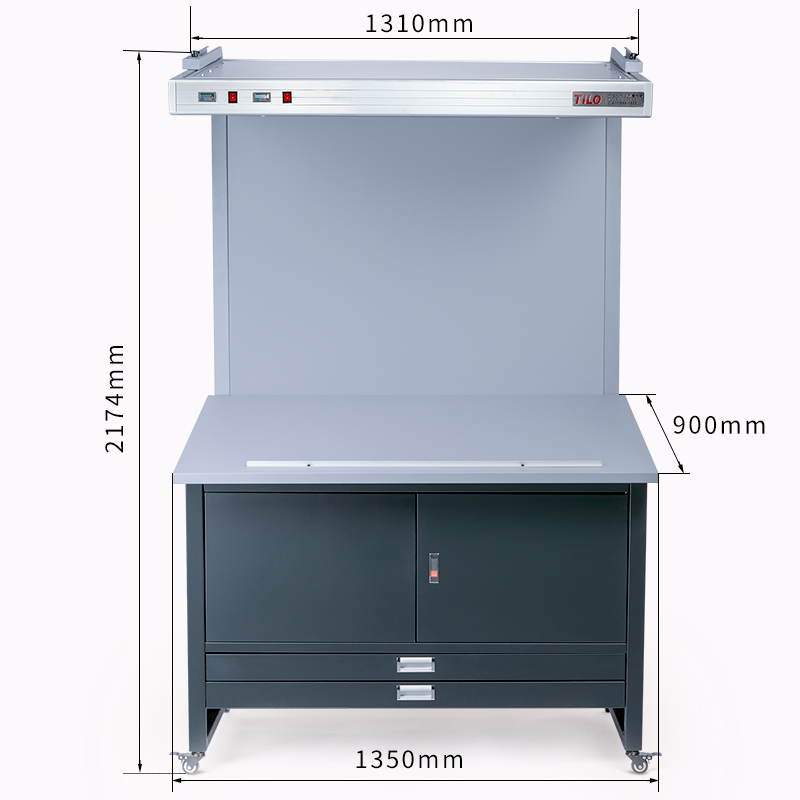 標準光源看樣台CC120-E尺寸
